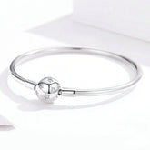 S925 Sterling Silver Star Bracelet DIY Beaded Bracelet